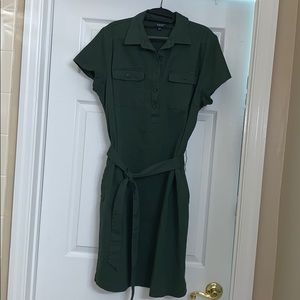 Army green dress